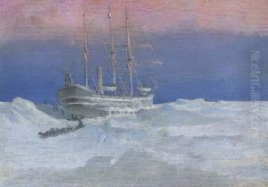 S.y. Endurance Ice-bound In The Weddell Sea S.y. Endurance Ice-bound In The Weddell Sea