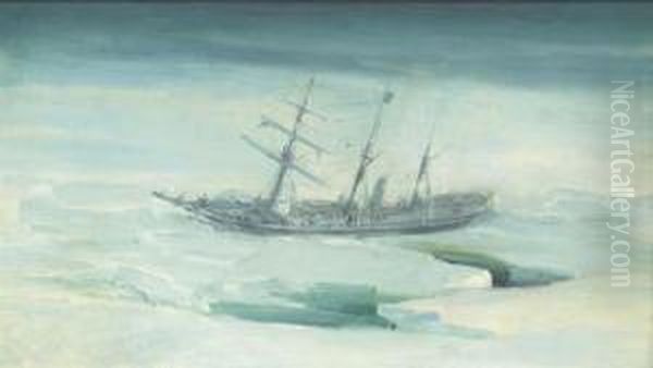 S.y. Endurance Trapped In The Ice In The Weddell Sea - view 1