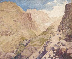 Summer In The Alps by Reginald St. Clair Marston