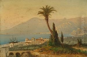 A Mediterranean View by Jozef Marszewski