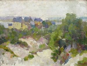 Broad Street; Barnegat Bay (2) by Paul Jean Martel