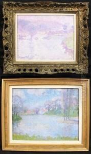 Flemish Stream; Flander's Pond At Dusk (2)
