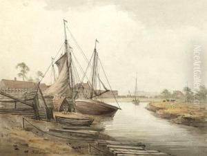 At Faversham Harbour