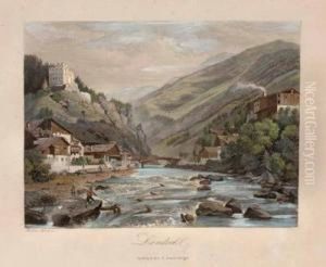 Ansicht Von Landeck In Tirol