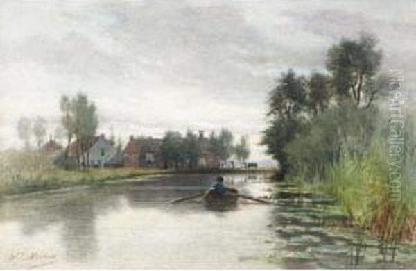 Dutch Canal Landscape - view 1