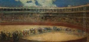 Corrida De Toros by Ricard Marti Aguilo