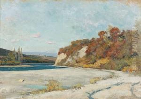 "le Rhone Apres Sous-terre". - view 1