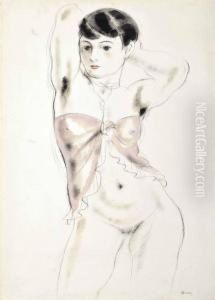 Nude With Chemise