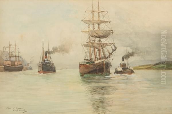 The Clyde At Greenock - view 1