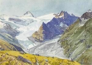 Almagel In Saastal by Emile Martin