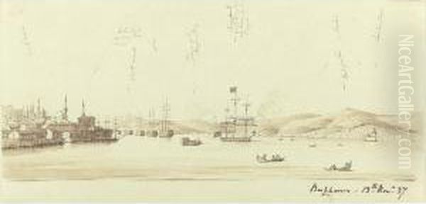 A Naval Review In The Bosphorus - view 1
