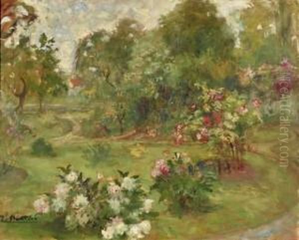 Le Jardin Devant Sa Maison - view 1