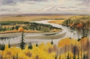R. Ahearn Winding River, Autumn