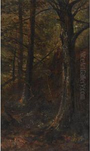 In The Woods by Thomas Mower Martin