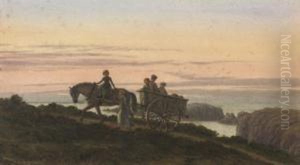 Sunset On Sark, Channel Islands - view 1