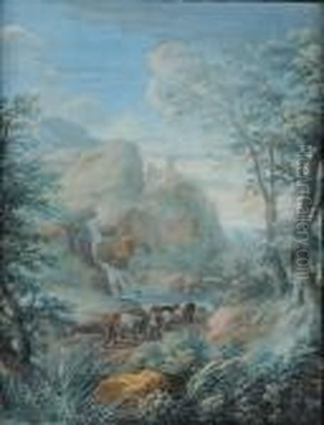 Paesaggio Con Armenti - view 1
