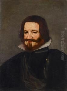 Bildnis Des Gaspar Deguzman Y Pimentel, Conde De Olivares by Juan Bautista Martinez del Mazo