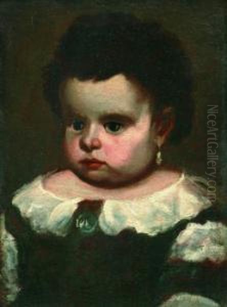 Retrato De Nina. Hija Menor Del Pintor - view 1