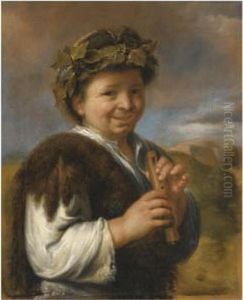 An Allegory Of Autumn by Domingo Martinez