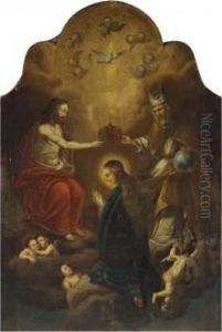 Coronation Of The Virgin by Domingo Martinez