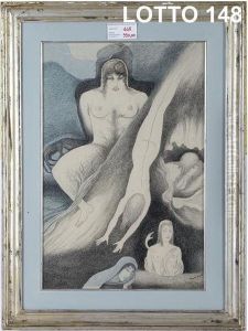 Le Perdute by Alberto Martini