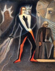 Hamlet (la Pazzia Di Amleto) by Alberto Martini