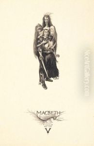 Macbeth - La Selva Di Birnam - Finale Atto V by Alberto Martini