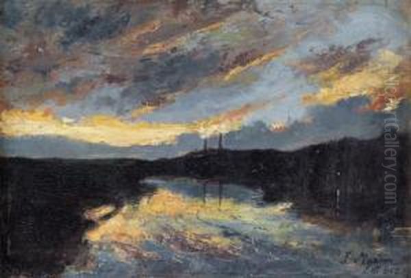 Tramonto Sul Fiume - view 1