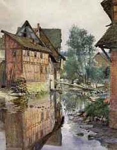 Muhlgraben In Wasungen by Max Martini