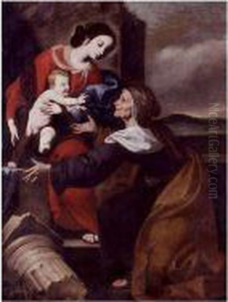 Madonna And Child With Saint Elizabeth - view 1