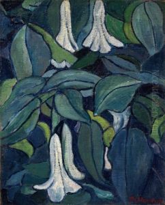 Foglie E Fiori by Piero Marussig