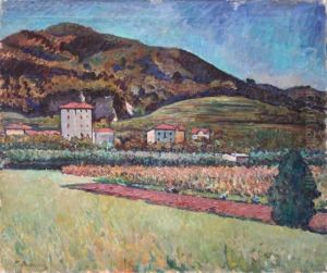 Veduta Di Campagna by Piero Marussig