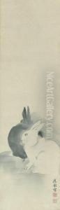 Rabbits by Okyo Maruyama