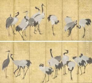 Cranes by Okyo Maruyama