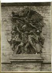 Arc De Triomphe De L'etoile by Charles Marville
