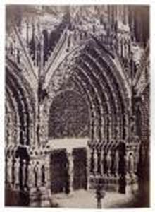 Cathedrale De Reims, Portail Principal by Charles Marville