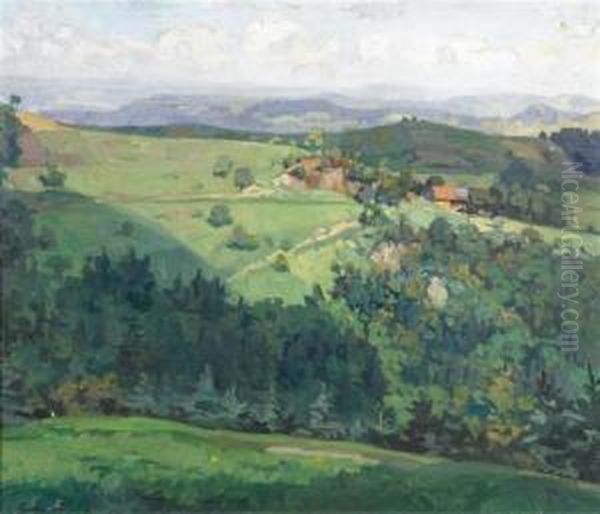 A Hilly Landscape - view 1
