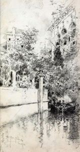 Canal Veneciano by Arcadio Mas Y Fondevila