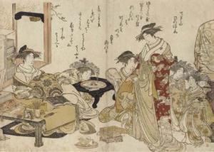 A Large Folding Style by Kitao Masanobu