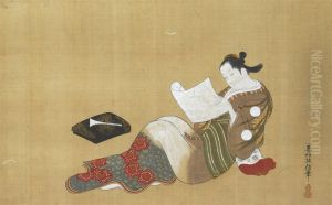 Beauty Reading A Letter