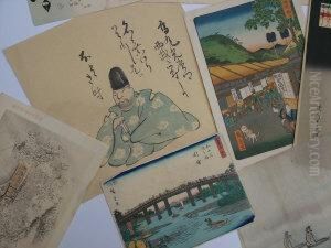 Seated Figure, Possibly A Poet by Kitao Masayoshi