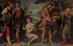 Joseph Being Sold By His Brothers by (attr.) Mascagni, Donato (Fra Arsenio)