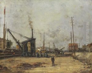 Quais De Seine by Gustave Mascart