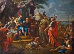 Achill Erhalt Patroklos Rustung Von Menelaos