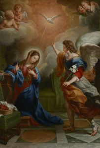 The Annunciation by Agostino Masucci