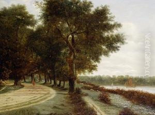 The Banks Of The Orwell - view 1