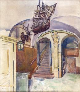 Wnetrze Sieni by Stanislaw Maslowski