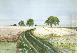 Summer, Country Landscape by Stanislaw Maslowski