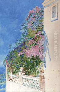 Villa Niclodi, Taormina by Stanislaw Maslowski
