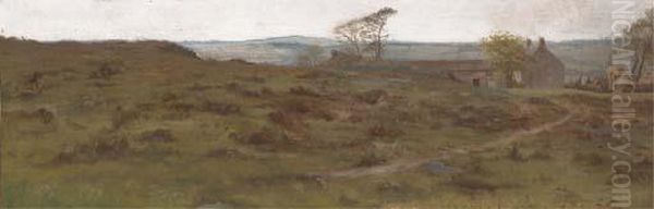 A Derbyshire Farm - view 1